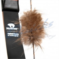 Bearpaw Beaver Puff Fur String Silencers (pair) : BD25