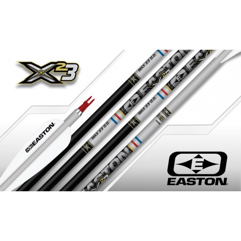 Easton X23 Arrows, Super Nocks & EP93 Points (Set of 12) : ES07Aluminium ArrowsES08 12F