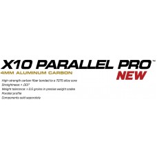 Easton X10 Parallel Pro 4mm Fletched Arrows with Easton Pin Nocks and EP45 Break Off points (per 12) : ES18