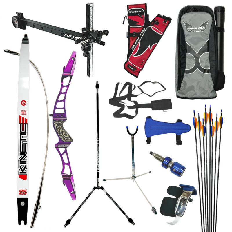 Recurve Target Bows Zivio Riser with KB57