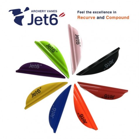 Korea Archery Jet6 Vanes 1.75 inch (pack 50) 2023 model : KF23