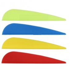 Merlin Neon Club 1618 Beginners Alloy Arrows spare vanes : MF20 pack of 12