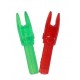 Merlin Neon Club 1618 Beginners Alloy Arrows spare insert nocks : MN20 each