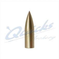 Brass Screw-On Bullet Point 5/16 100grain (each) :  QP11