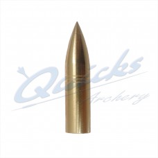 Brass Screw-On Bullet Point 5/16 125grain (each) : QP12
