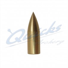 Brass Screw-On Bullet Point 11/32 100grain (each) : QP13