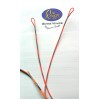 Reign Custom Made Bowstrings - Single Colour Recurve 8125G + Halo Serving : RD26Bow StringsRD26
