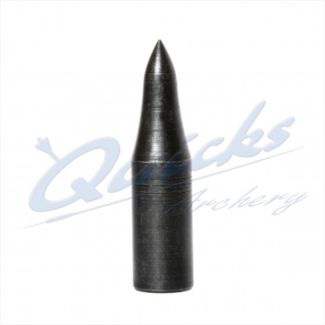 Blue Steel Longnosed Taper Fit Field Point 5/16 125grain (each) : VP06Points For Wood ArrowsVP06