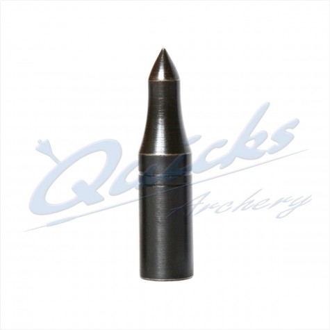 Blue Steel Longnosed Taper Fit Field Point 5/16 100grain (each) : VP07Points For Wood ArrowsVP07