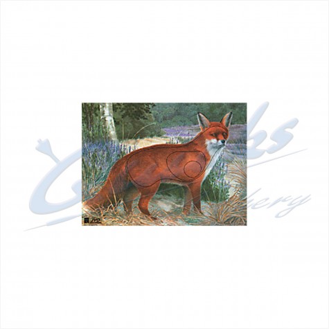 JVD Target Face Fox : VT26AnimalVT26