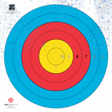 JVD Waterproof Target Face 10 - 5 zone 80cm (Pack of 25)  : VT72