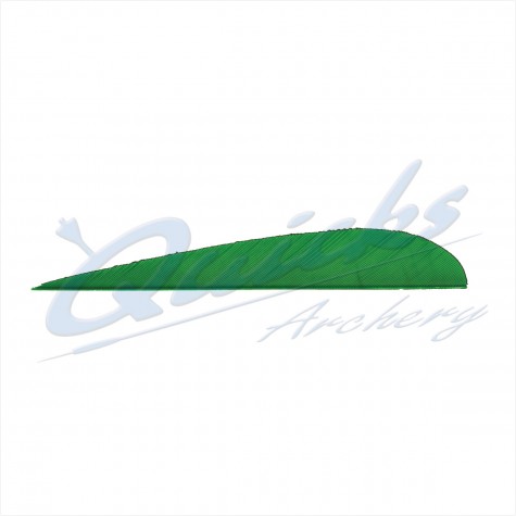Trueflight Parabolic 5 Inch Feathers (per doz) : ZF56FeathersZF56 5.0