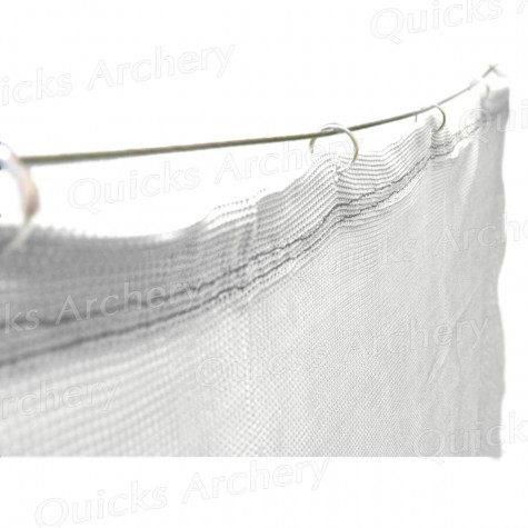 White Backstop Netting 15ft (W) x 10ft (H) (4.6x 3m) : ZT41Archery Back Stop NettingZT41H