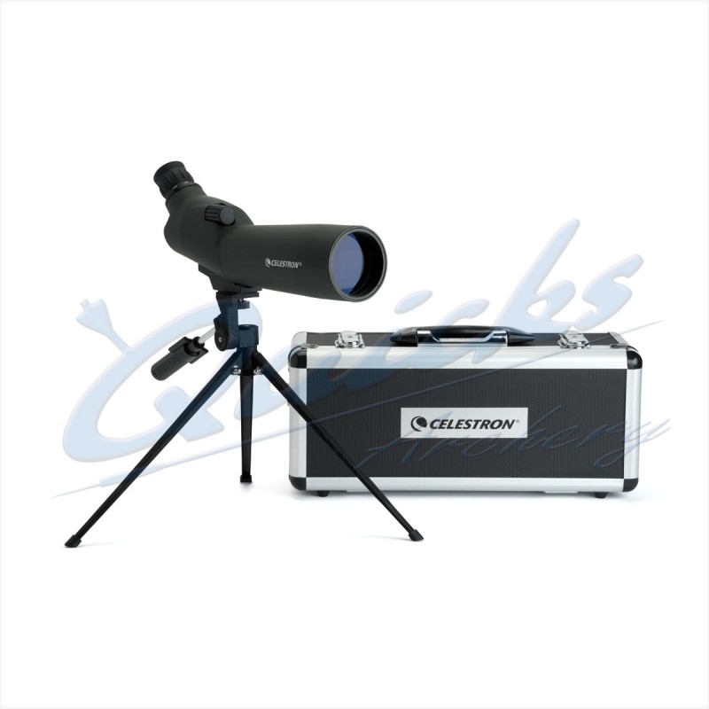 ZZ60 Celestron Angled Spotting Scope with Full Height Tripod