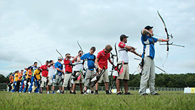 A line of Archers