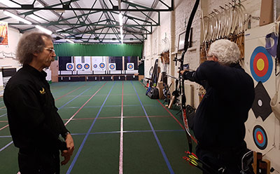 Archery Coach Rob Keeling