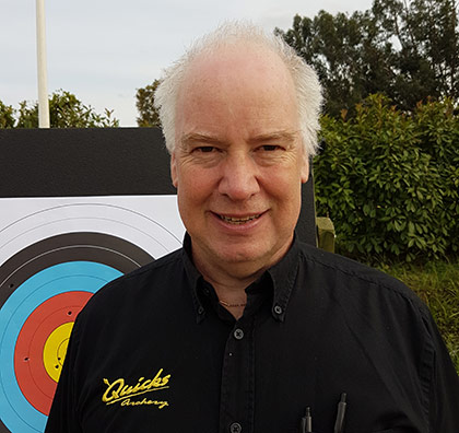 Archery Coach Robert Caldeira-Hankey