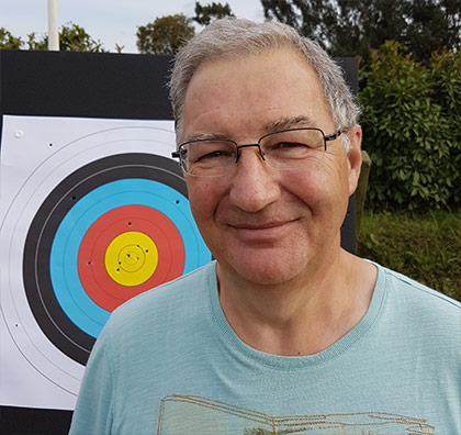 Archery Coach David Holland